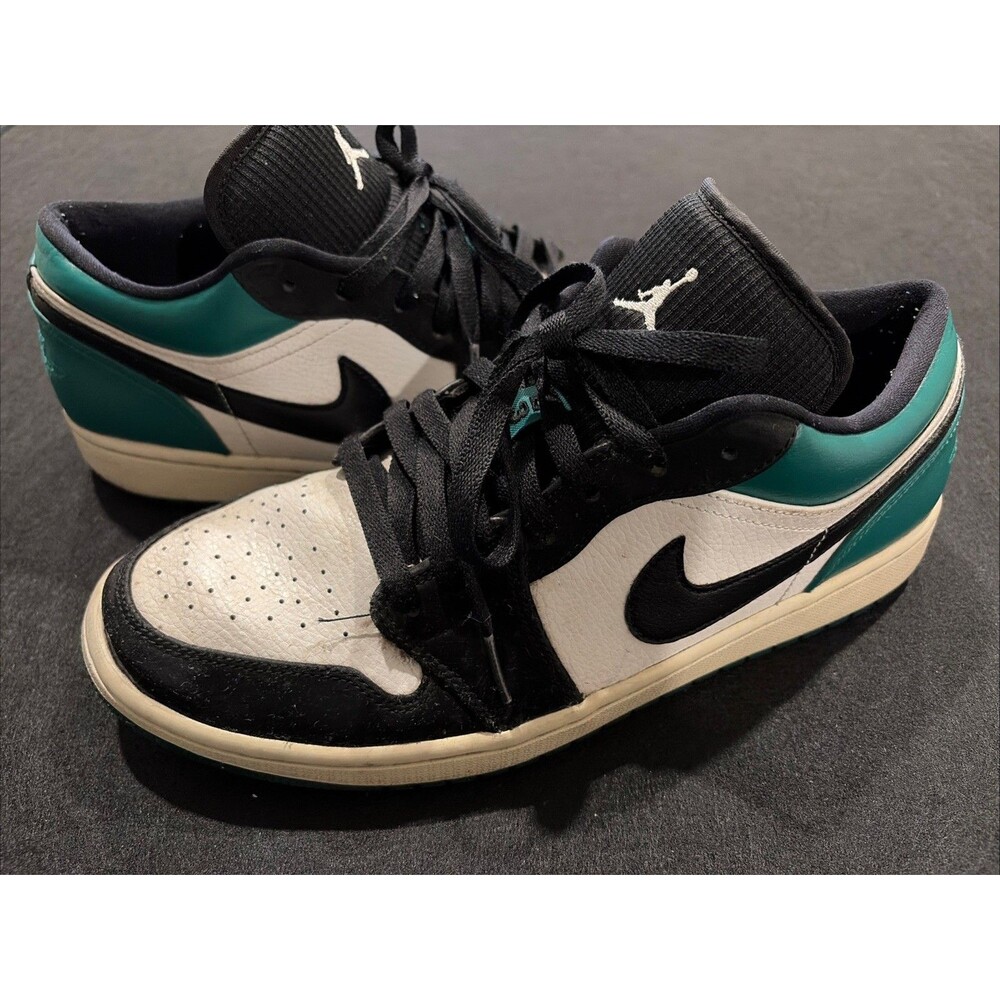 Retro Nike Air Jordan 1 Low Mystic Green Sz 10.5 bred lost found banned og hi